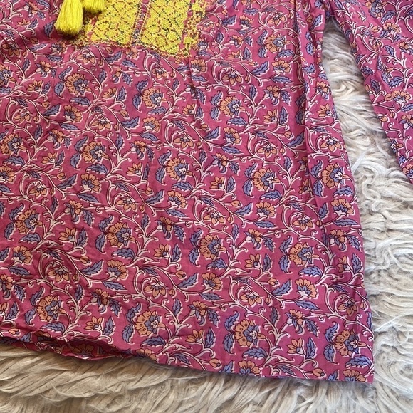 J. Crew Embroidered Cotton Voile Top in Block Print sz XS - Picture 10 of 12